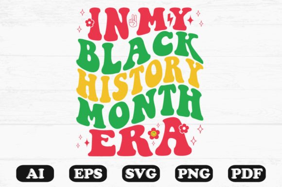 In My Black History Month Era Retro Wavy Design Review