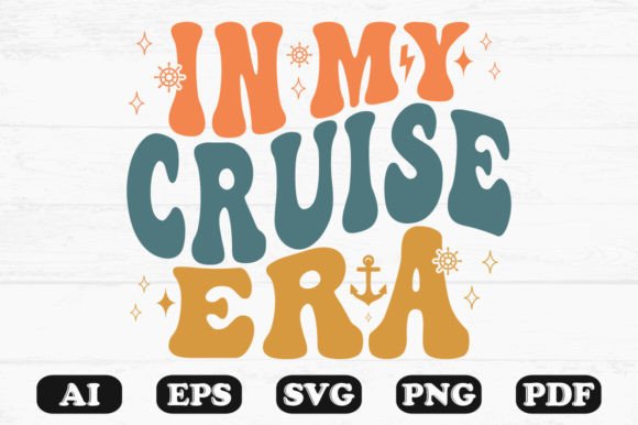 In My Cruise Era Wavy Svg T-shirt