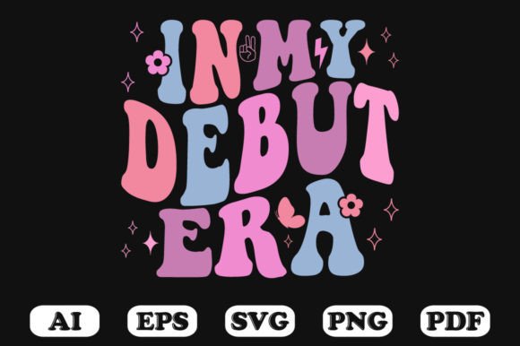 In My Debut Era Retro Wavy Svg Review