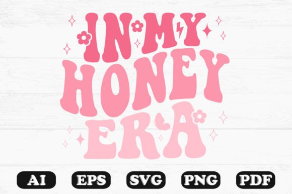 In My Honey Era Retro Wavy Svg T-shirt