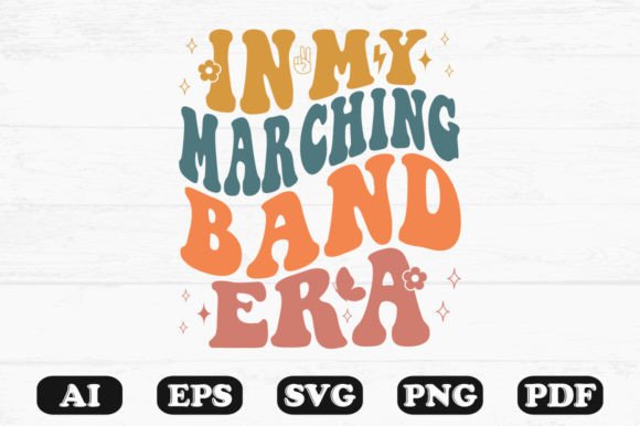 In My Marching Band Era Retro Wavy SVG Review
