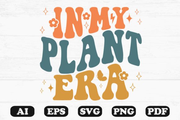 In My Plant Era Retro Wavy SVG Review for Real Projects