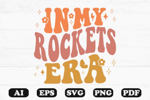 In My Rockets Era Wavy Svg T-shirt