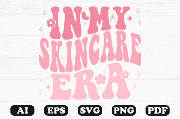 In My Skincare Era Retro Wavy Svg Review