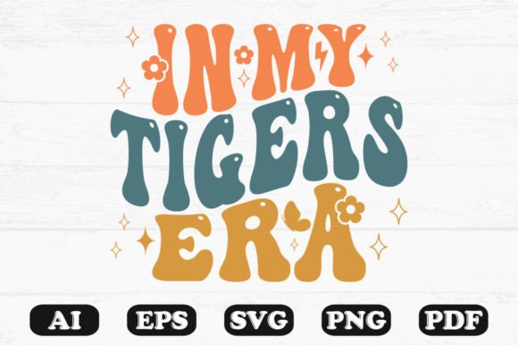 In My Tigers Era Retro Wavy SVG Design Review
