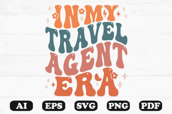 In My Travel Agent Era Retro Wavy SVG Review