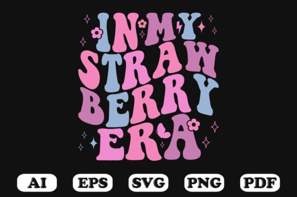 N My Strawberry Era Retro Wavy SVG Review